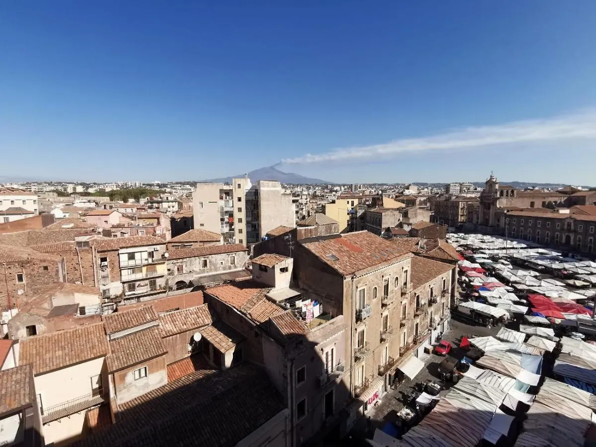 Lägenhet Etna City Home Accogliente Nel Cuore Di CTA