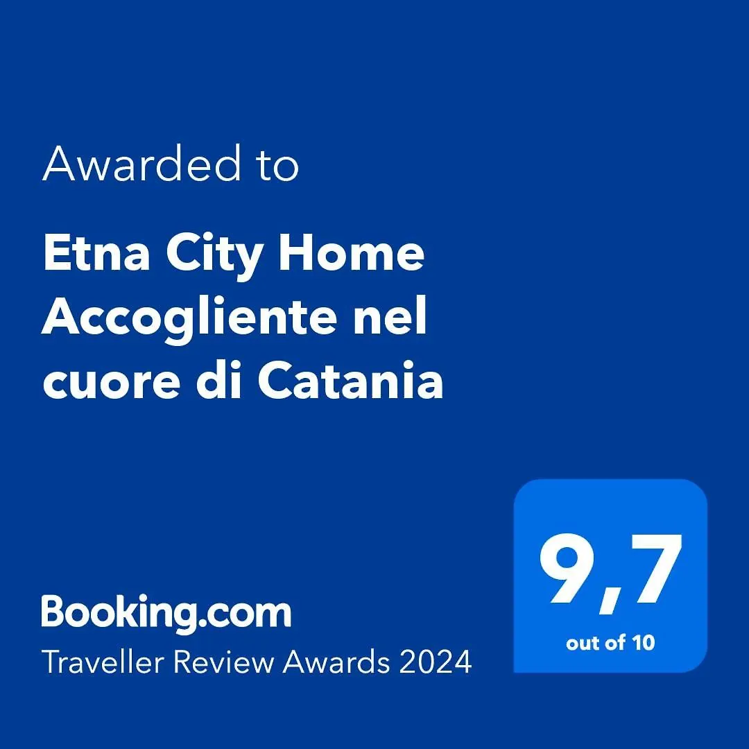 Lägenhet Etna City Home Accogliente Nel Cuore Di CTA